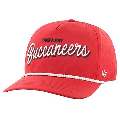 Men's '47 Red Tampa Bay Buccaneers Fairway Hitch brrr Adjustable Hat