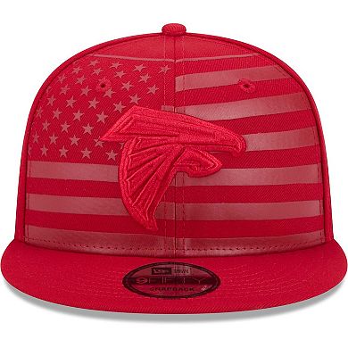 Men's New Era Red Atlanta Falcons Independent 9FIFTY Snapback Hat