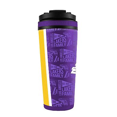 WinCraft Los Angeles Lakers 26oz. 4D Stainless Steel Ice Shaker Bottle