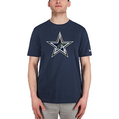 Men's New Era Navy Dallas Cowboys Logo T-Shirt
