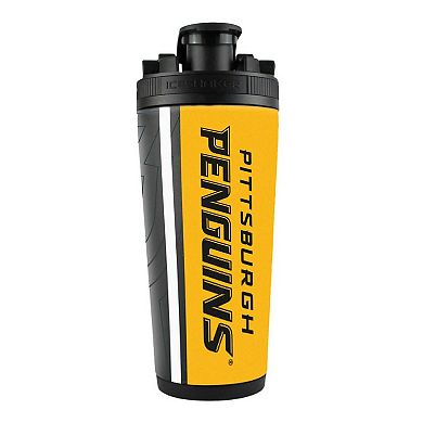 WinCraft Pittsburgh Penguins 26oz. 4D Stainless Steel Ice Shaker Bottle