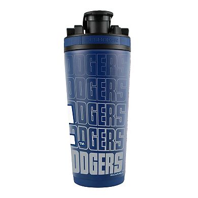 WinCraft Los Angeles Dodgers 26oz. 4D Stainless Steel Ice Shaker Bottle