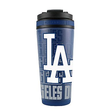 WinCraft Los Angeles Dodgers 26oz. 4D Stainless Steel Ice Shaker Bottle