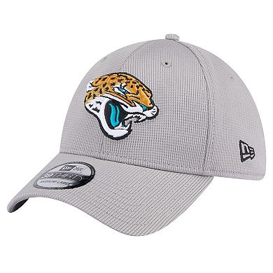 Men's New Era Gray Jacksonville Jaguars Active 39THIRTY Flex Hat