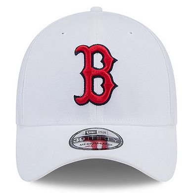 Men's New Era White Boston Red Sox Evergreen 39THIRTY Flex Hat