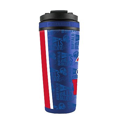 WinCraft Buffalo Bills 26oz. 4D Stainless Steel Ice Shaker Bottle