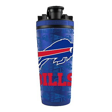 WinCraft Buffalo Bills 26oz. 4D Stainless Steel Ice Shaker Bottle