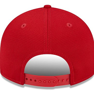 Men's New Era  White Cincinnati Reds 2024 Batting Practice Low Profile 9FIFTY Snapback Hat