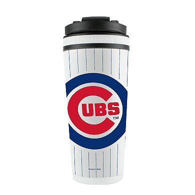 WinCraft Chicago Cubs 26oz. 4D Stainless Steel Ice Shaker Bottle