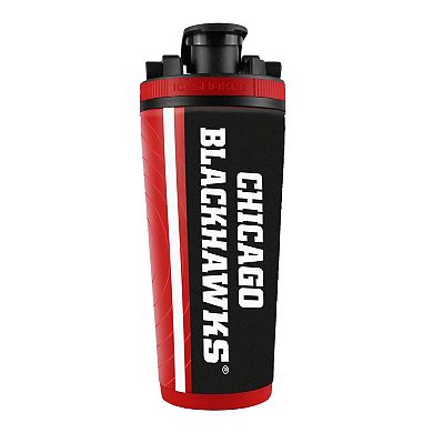 WinCraft Chicago Blackhawks 26oz. 4D Stainless Steel Ice Shaker Bottle