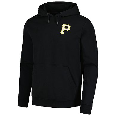 Men's Levelwear Black Pittsburgh Pirates Podium Vintage Pullover Hoodie