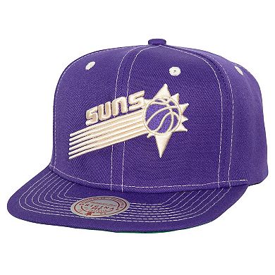 Men's Mitchell & Ness Purple Phoenix Suns Energy Contrast Snapback Hat