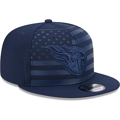 Men's New Era Navy Tennessee Titans Independent 9FIFTY Snapback Hat