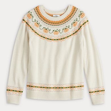 Women's Croft & Barrow® FaIrisle Harvest Pullover Sweater