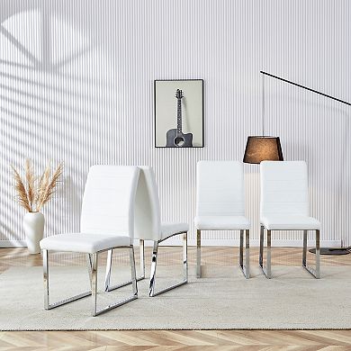Merax Modern Dining Chairs Set Of 4
