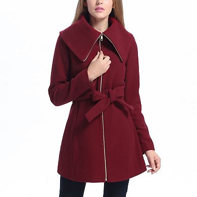 Women's Bgsd Robin Belted Wool Blend Coat