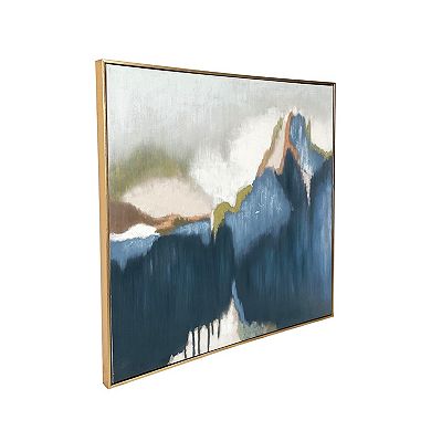 Gallery 57 Abstract Landscape Vision Floating Framed Canvas Wall Art