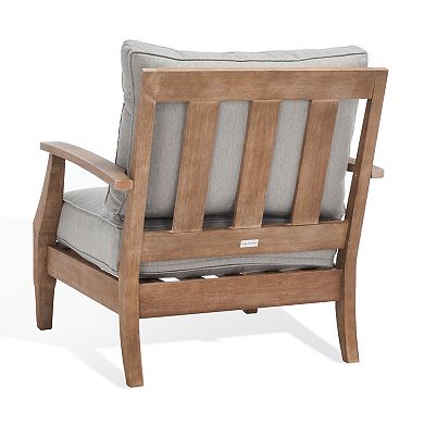 Safavieh Martinique Wood Patio Armchair