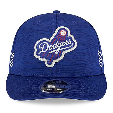 Men's New Era Royal Los Angeles Dodgers 2024 Clubhouse Low Profile 9FIFTY Snapback Hat