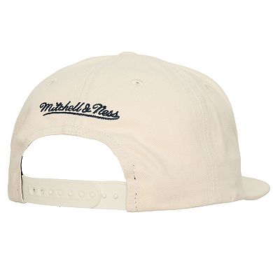 Men's Mitchell & Ness Cream New York Yankees Reframe Retro Snapback Hat