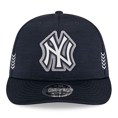 Men's New Era Navy New York Yankees 2024 Clubhouse Low Profile 9FIFTY Snapback Hat