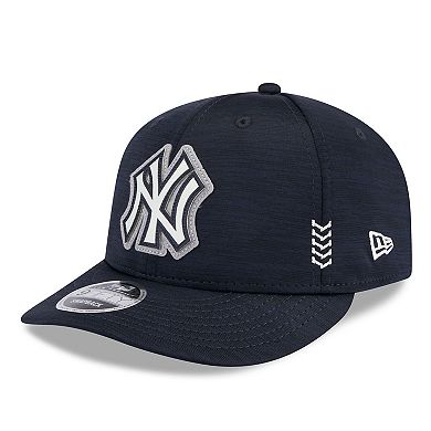 Men's New Era Navy New York Yankees 2024 Clubhouse Low Profile 9FIFTY Snapback Hat