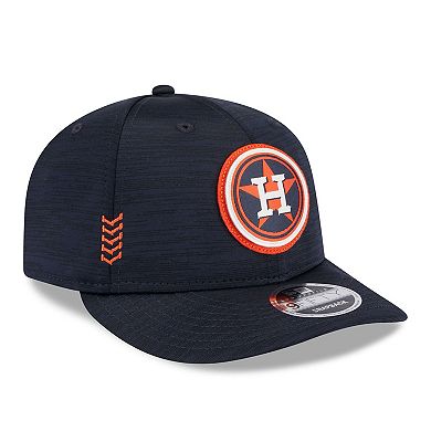 Men's New Era Navy Houston Astros 2024 Clubhouse Low Profile 9FIFTY Snapback Hat