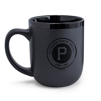 WinCraft Pittsburgh Pirates 17oz. Black Tonal Mug