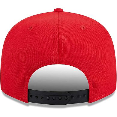 Men's New Era Red Atlanta Hawks Gameday 59FIFTY Snapback Hat