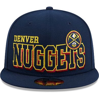 Men's New Era Navy Denver Nuggets Gameday 59FIFTY Snapback Hat