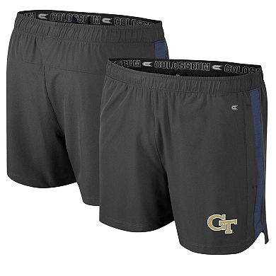 Men's Colosseum Charcoal Georgia Tech Yellow Jackets Langmore Shorts
