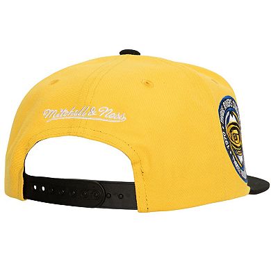 Men's Mitchell & Ness Gold/Black Pittsburgh Pirates Hometown Snapback Hat