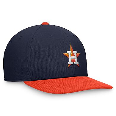 Men's Nike Navy/Orange Houston Astros Evergreen Two-Tone Snapback Hat