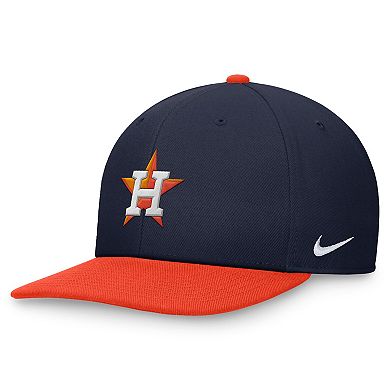 Men's Nike Navy/Orange Houston Astros Evergreen Two-Tone Snapback Hat