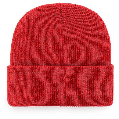 Men's '47 Red Portland Trail Blazers Brain Freeze Cuffed Knit Hat