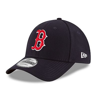 Men's New Era Navy Boston Red Sox League 9FORTY Adjustable Hat