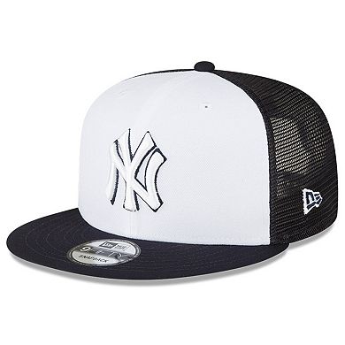 Men's New Era  Navy/White New York Yankees 2023 On-Field Batting Practice 9FIFTY Snapback Hat