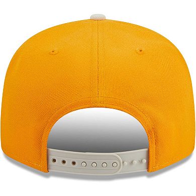 Men's New Era Gold Oakland Athletics Tiramisu  9FIFTY Snapback Hat