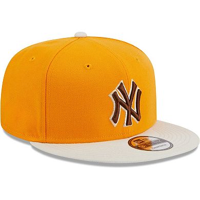 Men's New Era Gold New York Yankees Tiramisu  9FIFTY Snapback Hat