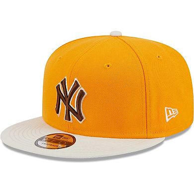 Men's New Era Gold New York Yankees Tiramisu  9FIFTY Snapback Hat