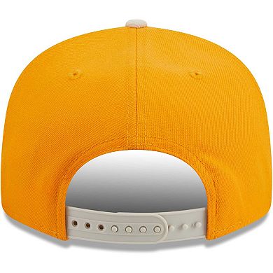 Men's New Era Gold Detroit Tigers Tiramisu  9FIFTY Snapback Hat