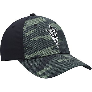 Men's adidas Camo Arizona State Sun Devils Military Appreciation Primegreen Flex Hat