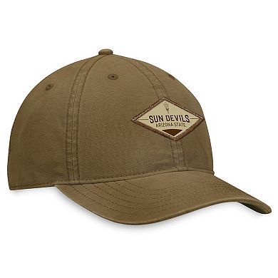 Men's Top of the World Khaki Arizona State Sun Devils Adventure Adjustable Hat