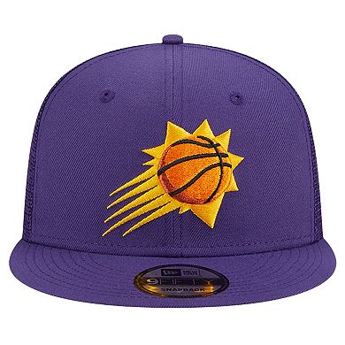 Men's New Era Purple Phoenix Suns Evergreen Meshback 9FIFTY Snapback Hat