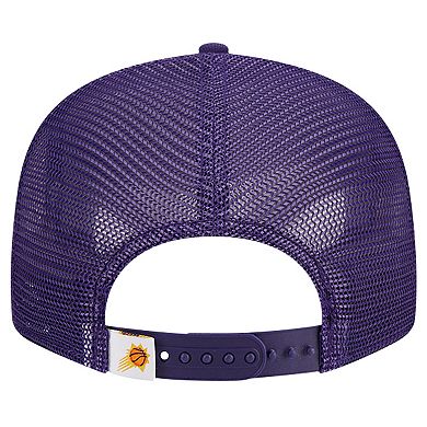 Men's New Era Purple Phoenix Suns Evergreen Meshback 9FIFTY Snapback Hat