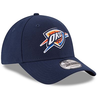 Men's New Era Navy Oklahoma City Thunder Official Team Color 9FORTY Adjustable Hat