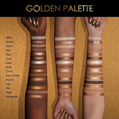 Golden Eyeshadow Palette