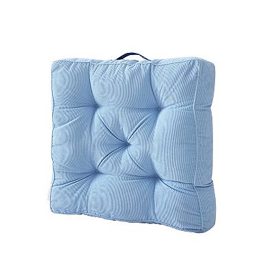 Aeropostale Light Blue Corduroy Floor Cushion