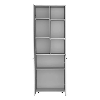 Nolic Multistotage With 5-tier Storage Shelves And 2 Doors