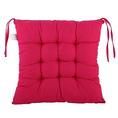 Office Cotton Blends Chair Seat Cushion For Back Tired Sciatica Relax Fuchsia